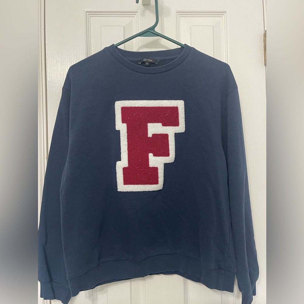 Francesca navy sweatshirt Size M
